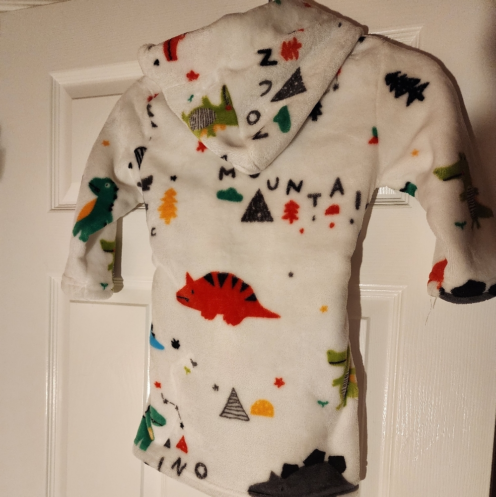 Boy's Dino Robe - Picture 3 of 3
